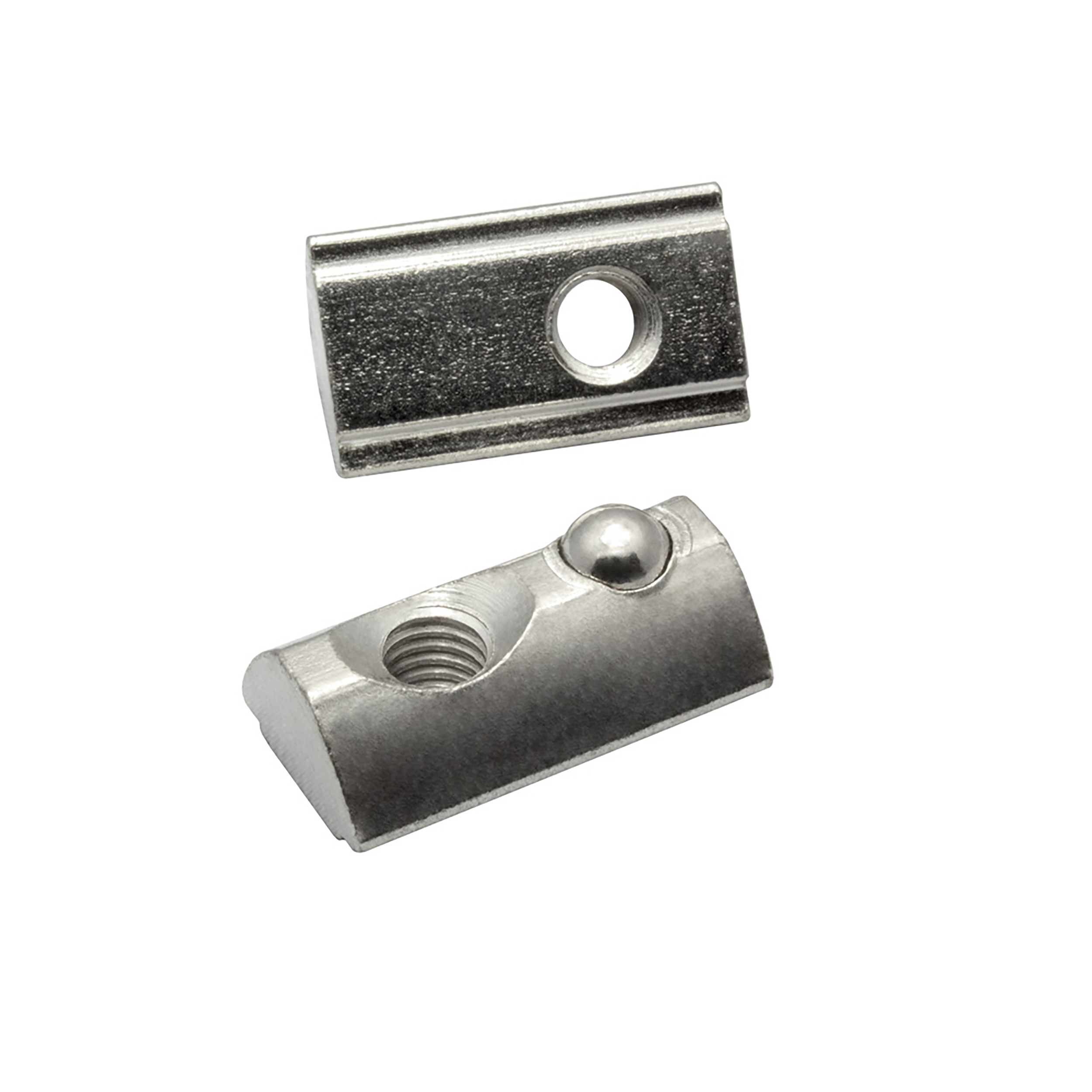 Nutenstein mit Federkugel und Steg M5 Nut 8 für Aluprofil 30-er - 1 Stück Nutenstein mit Federkugel und Steg M5 Nut 8 für Aluprofil 30-er - 1 Stück