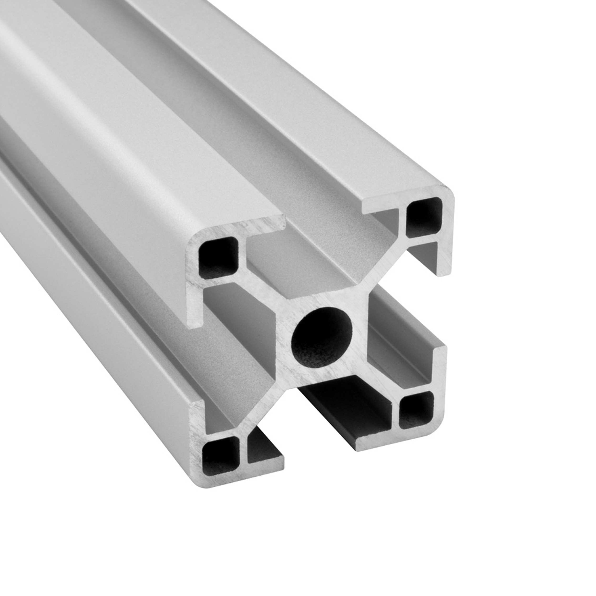 KLAK - Aluprofil 3m System-, Montage-, Konstruktionsprofil Nut 8 30x30 silber