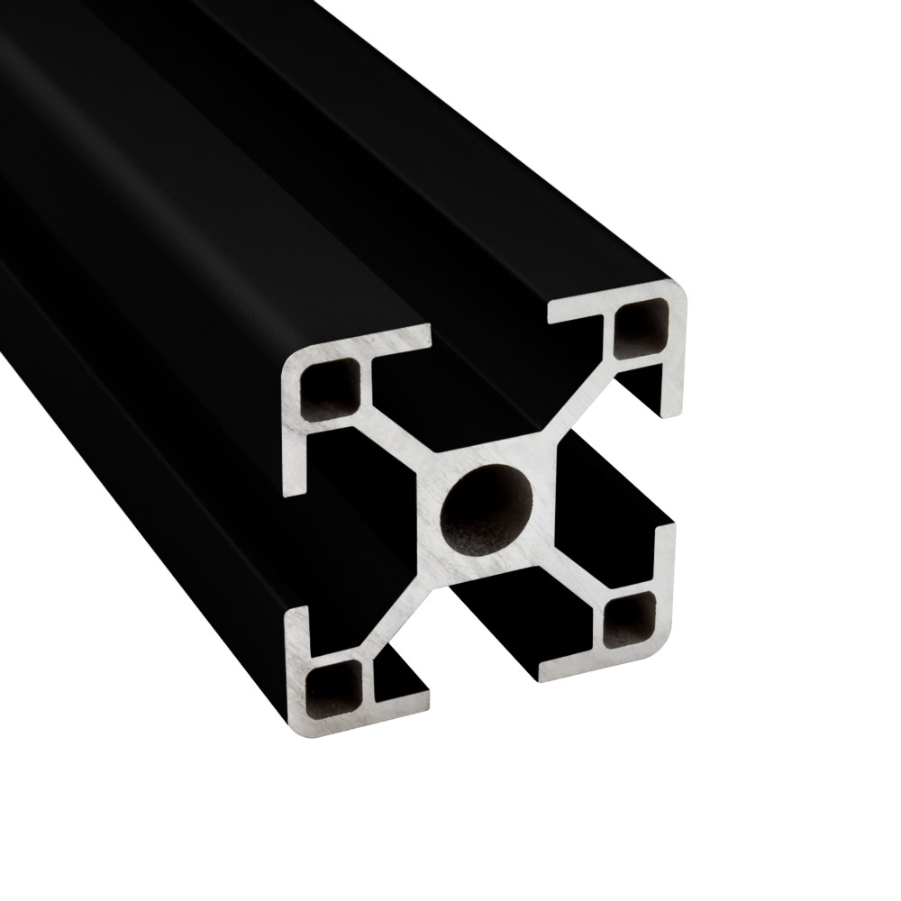 Alu Profil 6 Stück 30x30mm 2m System-, Montage-, Konstruktionsprofil Nut 8 schwarz KLAK - Aluprofil 3m System-, Montage-, Konstruktionsprofil Nut 8 30x30 schwarz