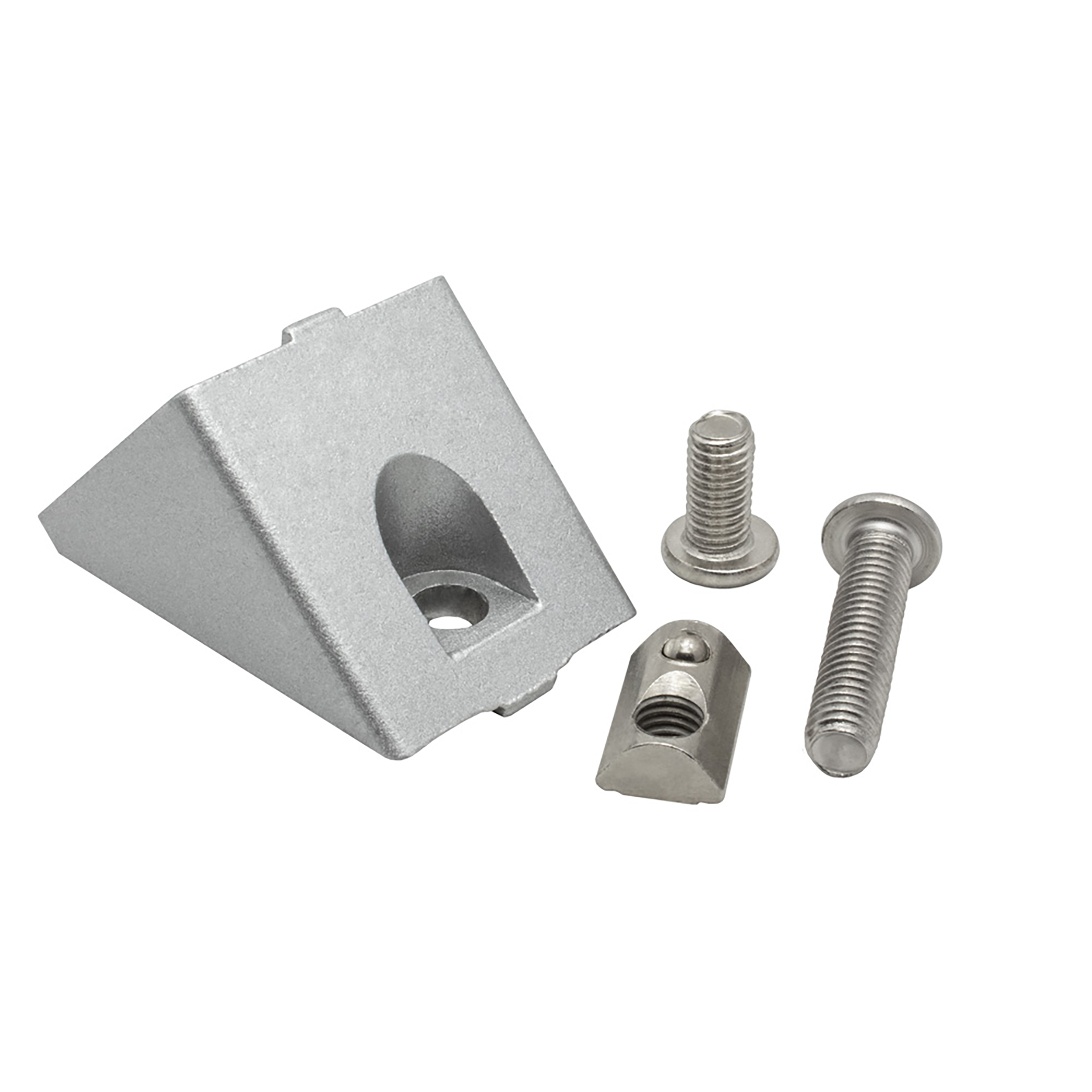 45 Grad Verbinder Stützverbinder Nut 8 für Aluprofil 40-er 45 Grad Verbinder Stützverbinder Nut 8 für Aluprofil 40-er