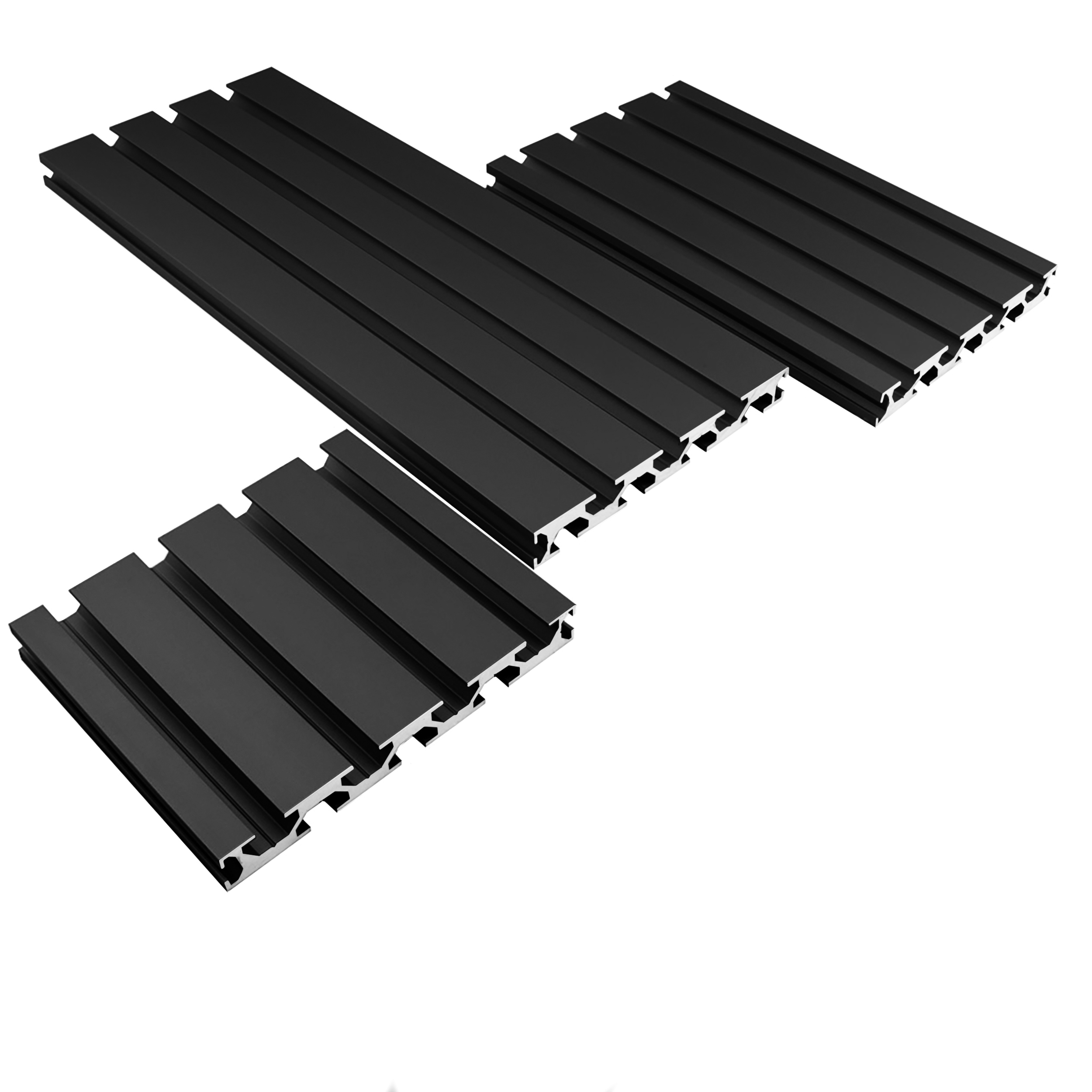 ALU Profil Aluprofil 15x120mm Nut 8 Aluminium Systemprofil Typ I 100mm-2000mm schwarz ALU Profil Aluprofil 15x120mm Nut 8 Aluminium Systemprofil Typ I schwarz 900mm