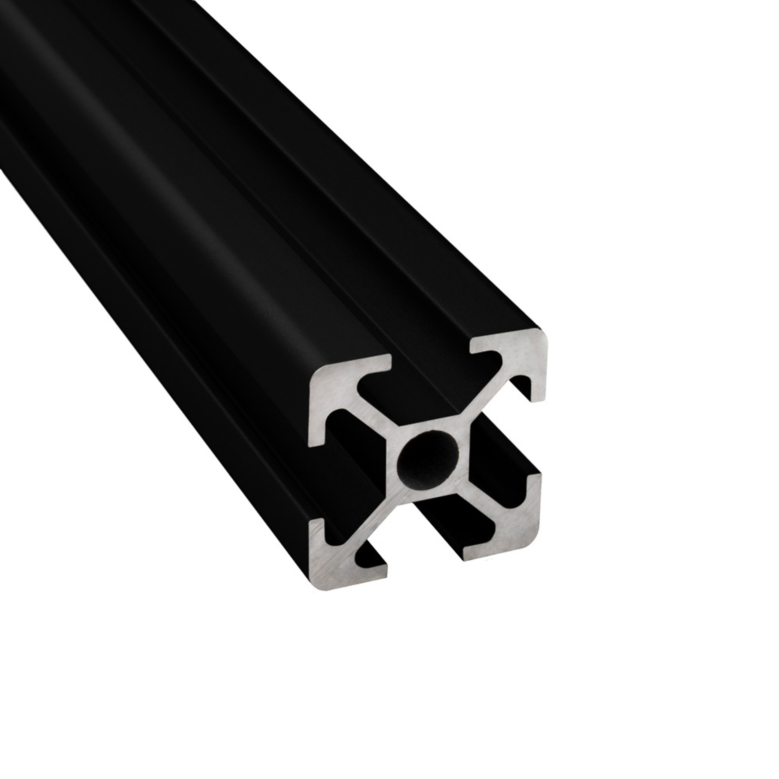 KLAK - Aluprofil 3m System-, Montage-, Konstruktionsprofil Nut 8 20x20 schwarz
