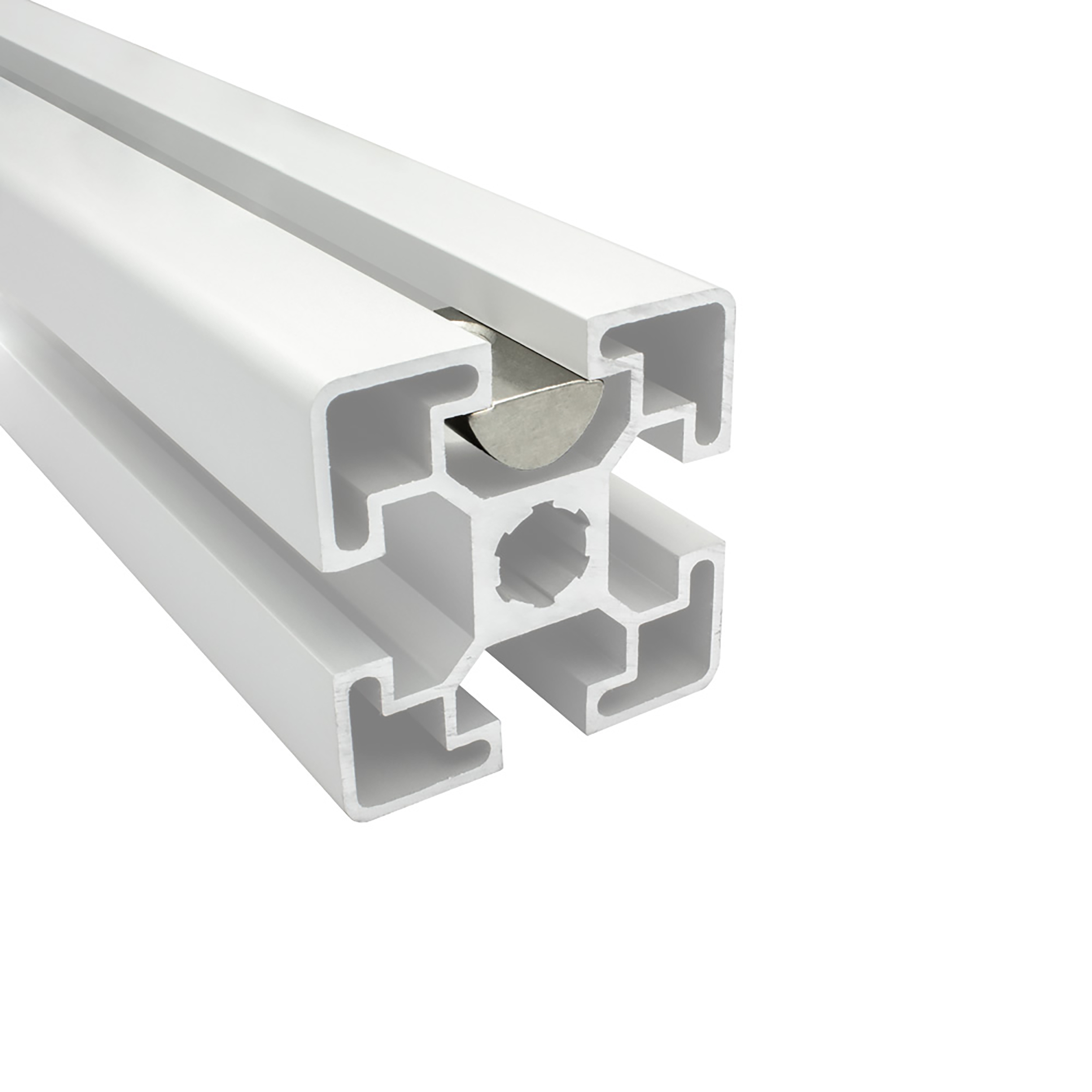 Nutenstein mit Federkugel und Steg M8 Nut 10 für Aluprofil 45-er - 1 Stück