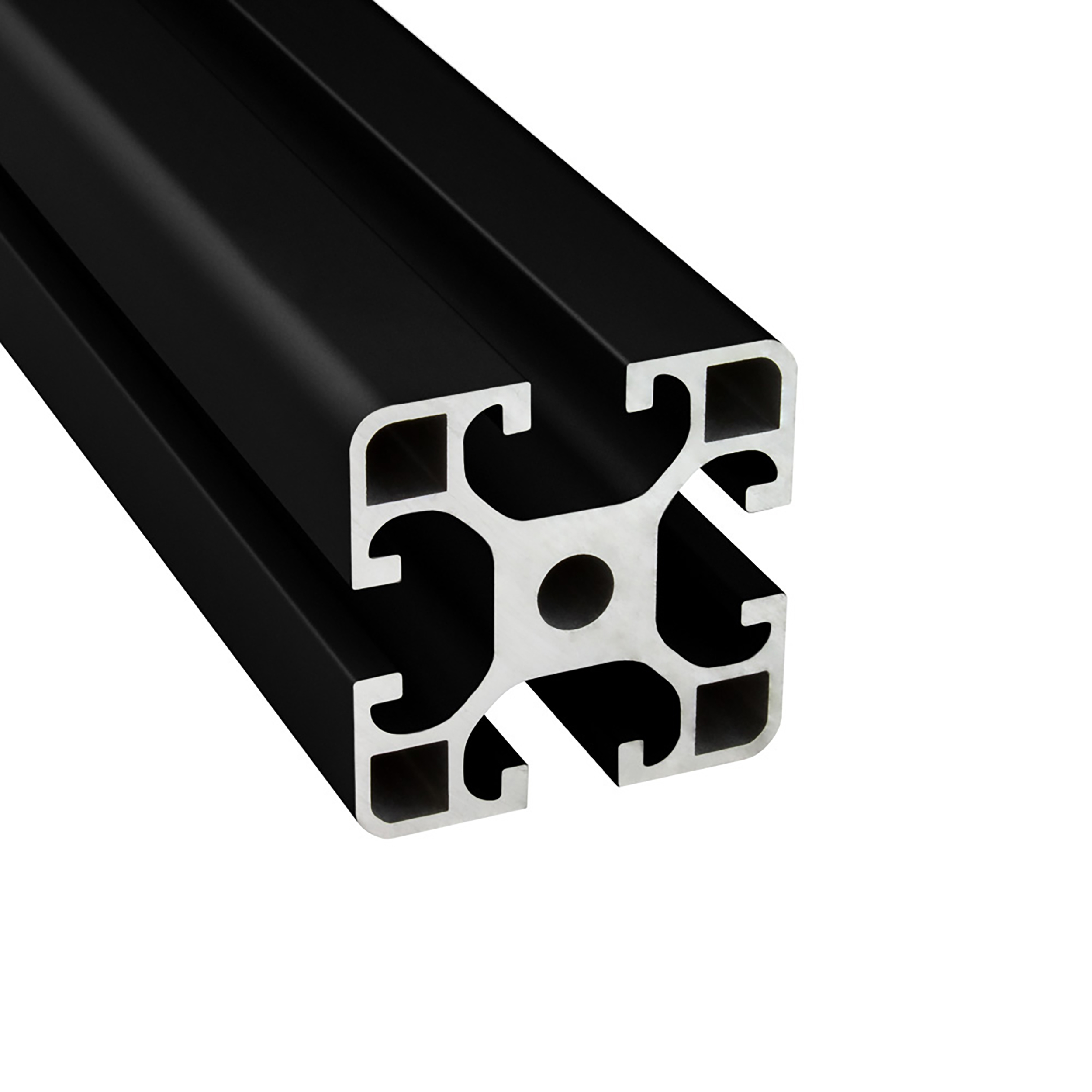 ALU Profil Aluprofil 40x40mm Nut 8 Aluminium Systemprofil Typ I 100-2000mm schwarz ALU Profil Aluprofil 40x40mm Nut 8 Aluminium Systemprofil Typ I schwarz 900mm