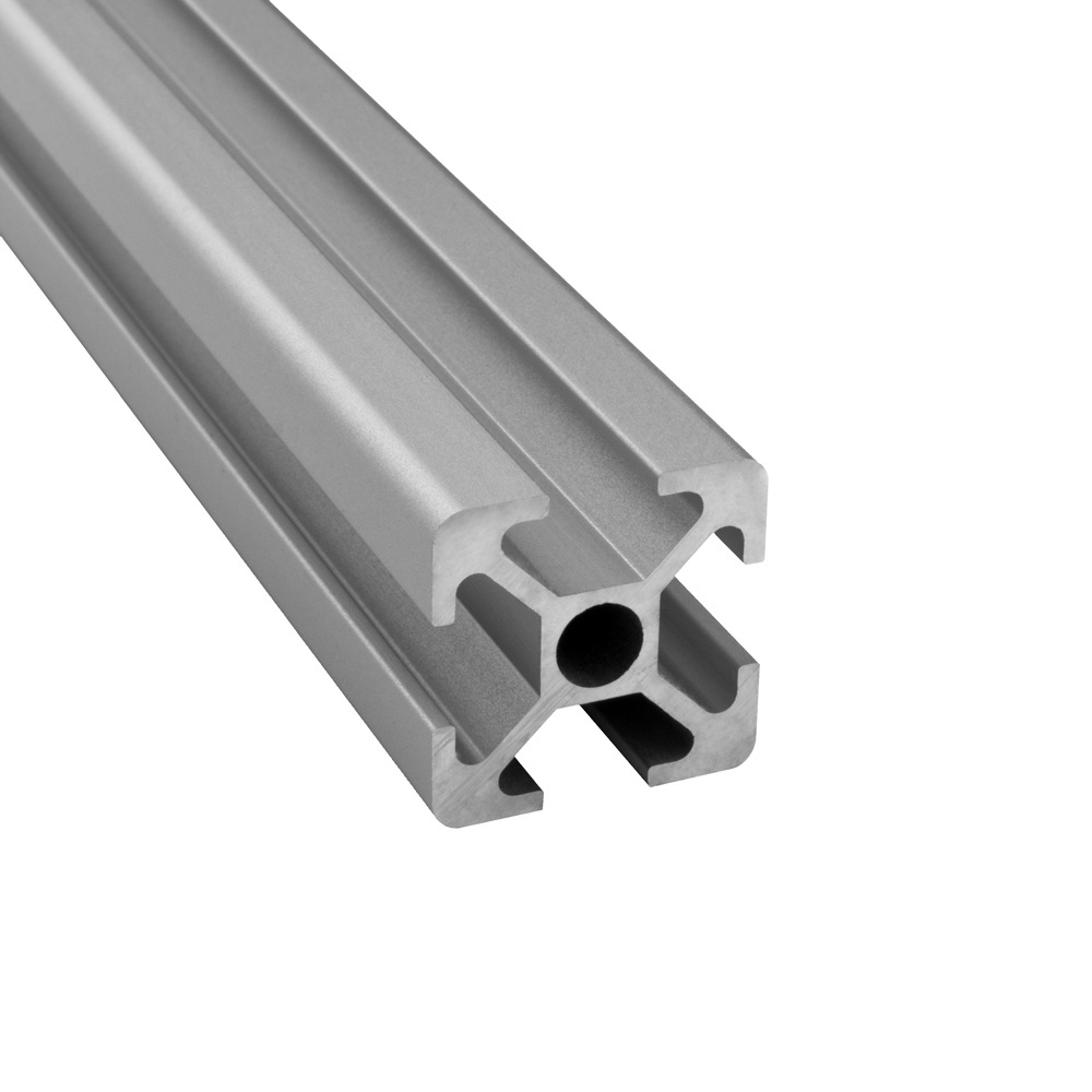 KLAK - Aluprofil 3m System-, Montage-, Konstruktionsprofil Nut 8 20x20 silber