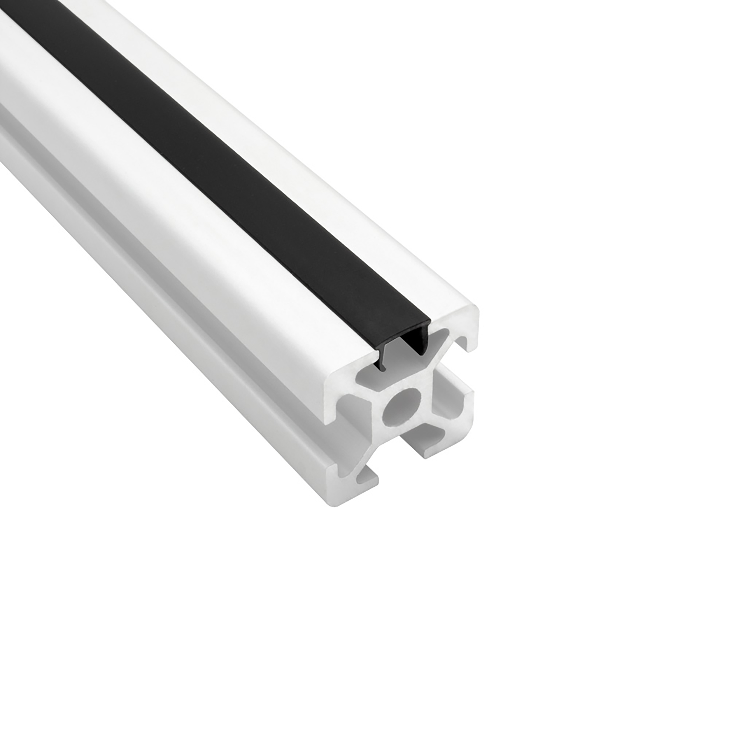 Abdeckungen für Alu-Profil Nut 6 - Typ-I - Typ-B - schwarz - 2m - 1 Stück Abdeckungen für Alu-Profil Nut 6 - Typ-I - Typ-B - schwarz - 2m - 1 Stück