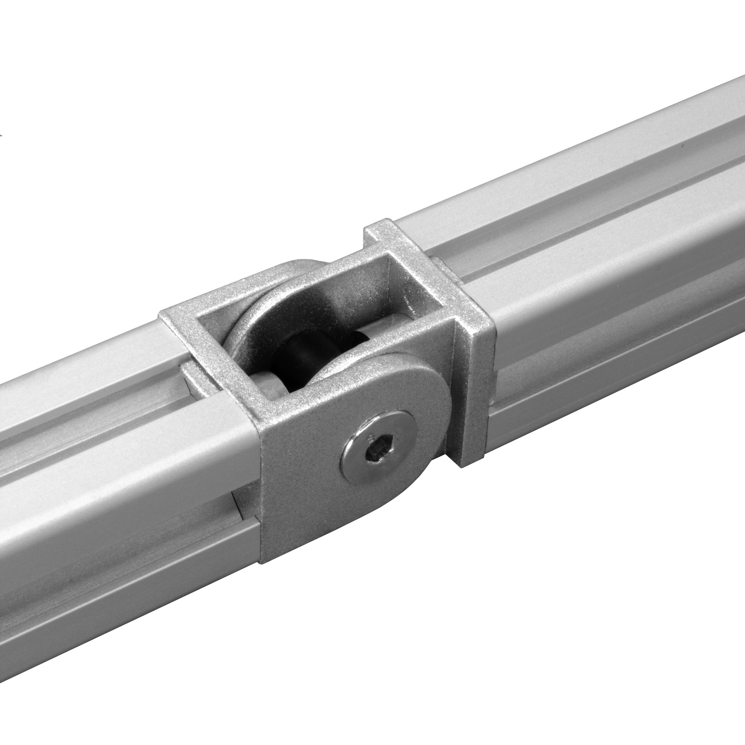 Gelenkverbinder Gelenk mit Klemmhebel Nut 6 für Aluprofil 20-er - 4 Stück