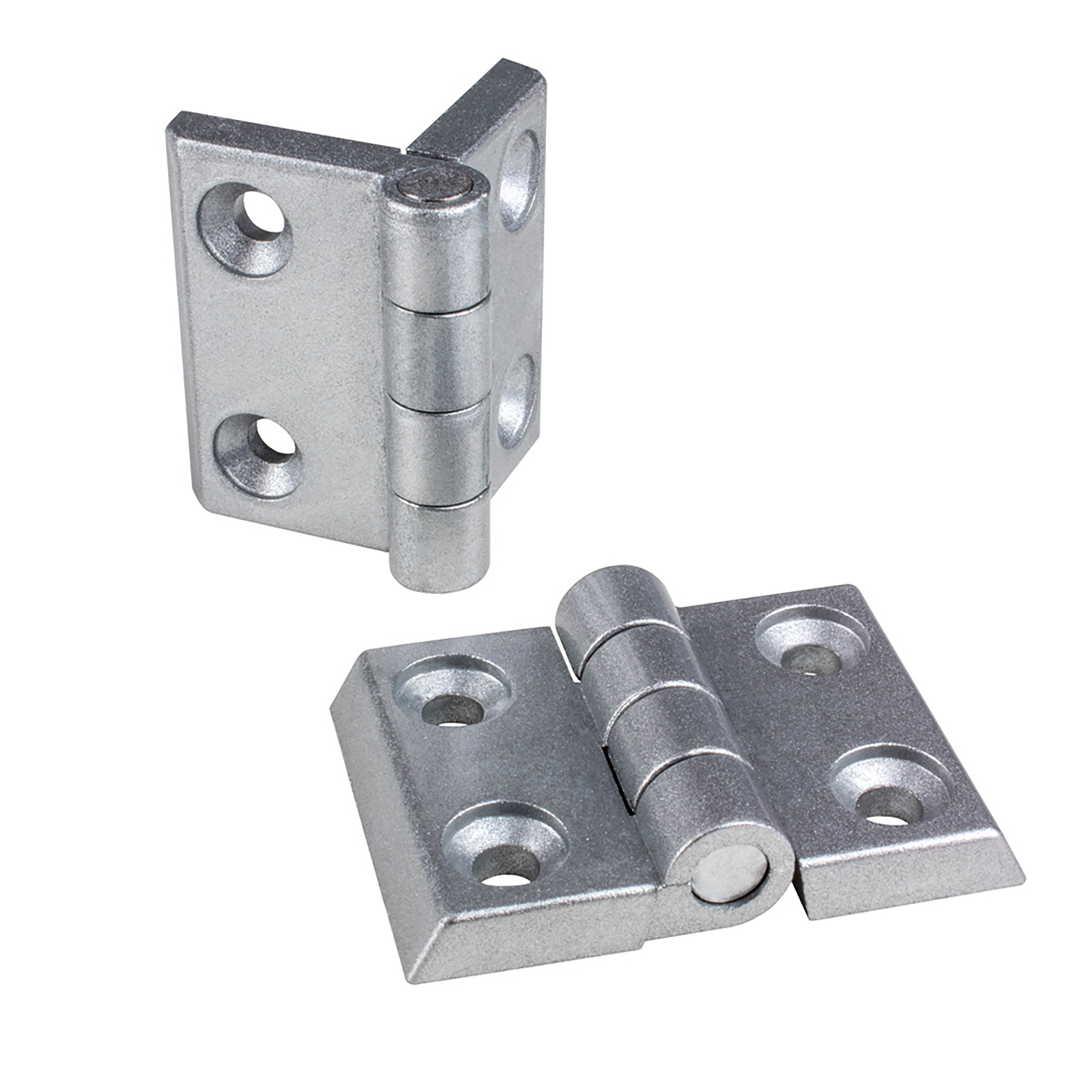 Scharnier Universell Nut 8 für 40-er inkl. Verschraubung - 4 Stück