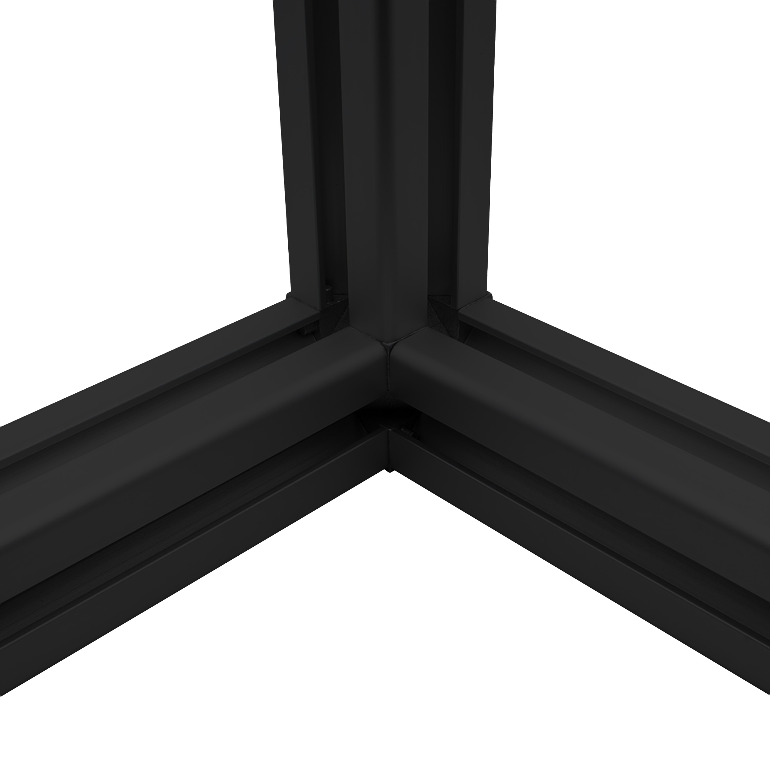 KLAK 30 - 3-Wege Würfelverbinder Eck-Verbinder Aluprofil 30x30 schwarz KLAK 30 - 3-Wege Würfelverbinder Eck-Verbinder Aluprofil 30x30 schwarz - 1 Stück