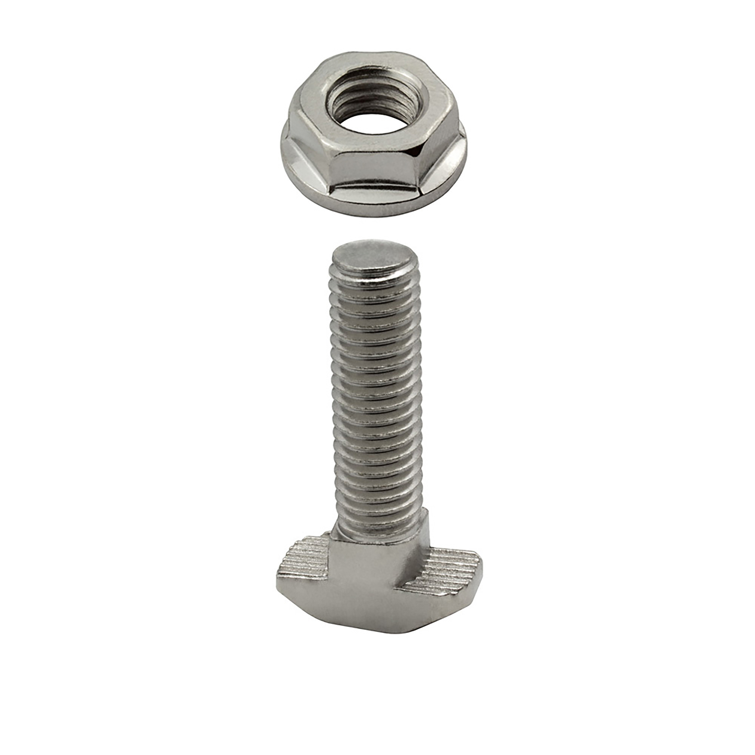 Hammerkopfschraube T-Schraube M8 30mm Nut 8 Aluprofil 40-er