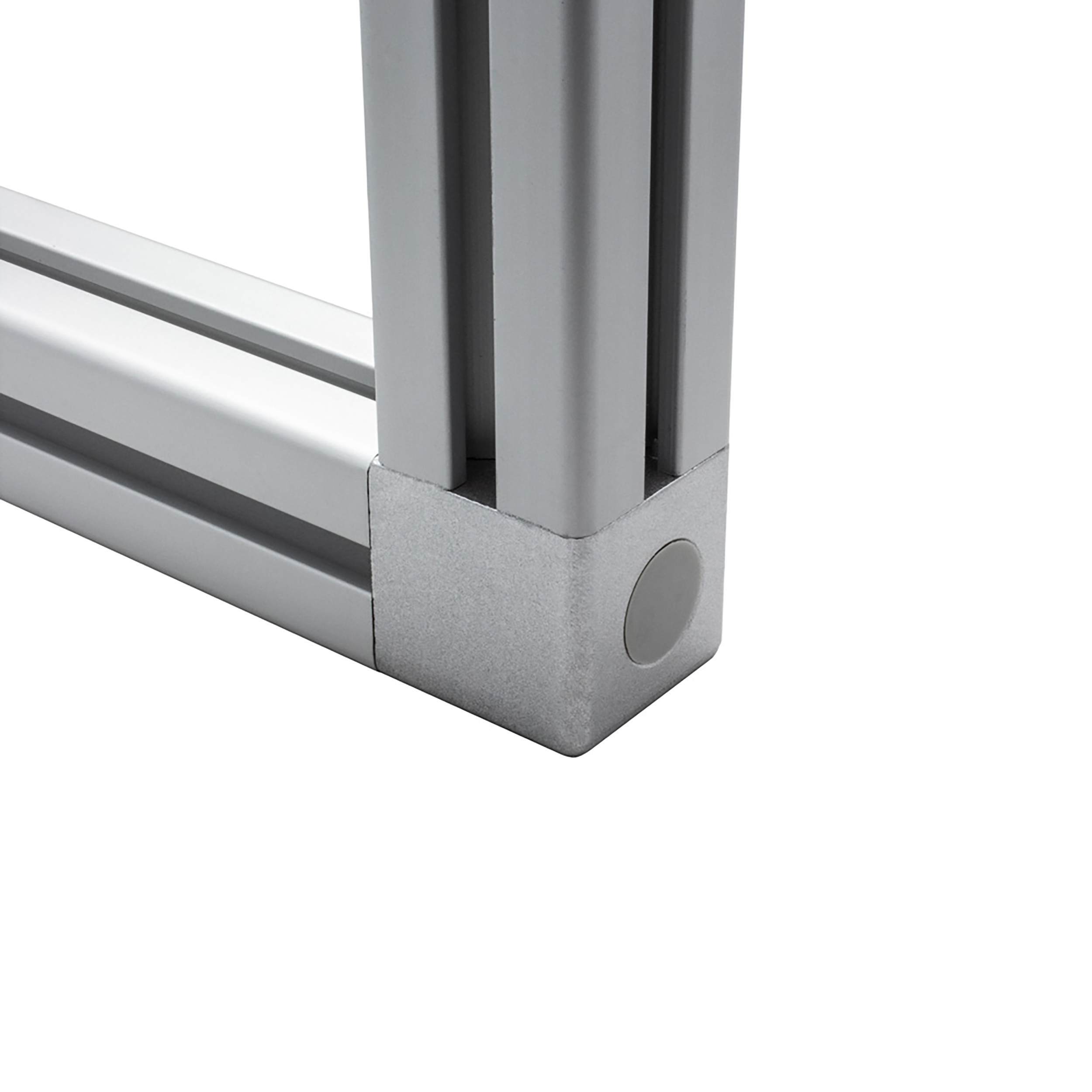 2-Wege Würfelverbinder Eck-Verbinder für Aluprofil 40x40 1 Stück