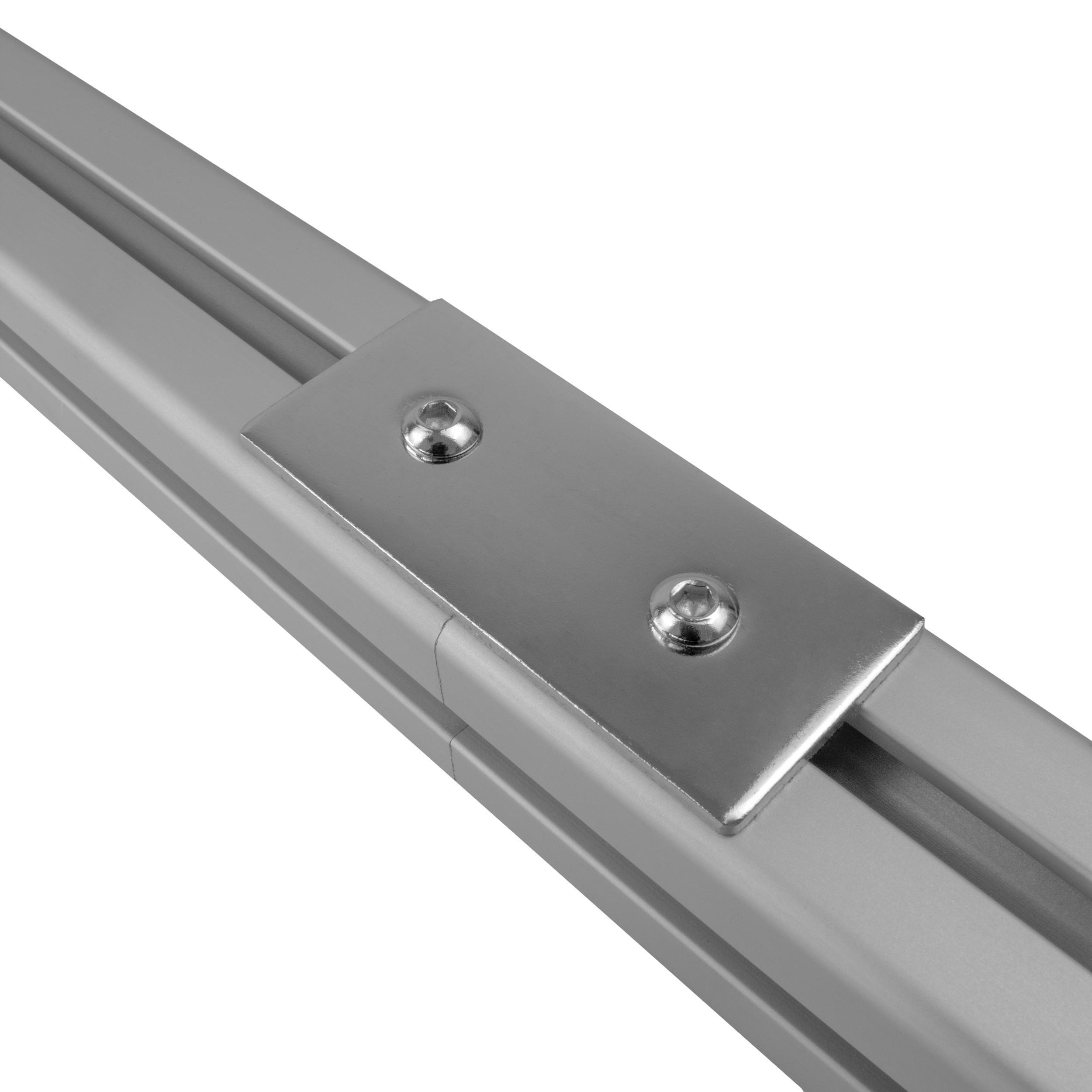 Verbinderplatte - I - 80x35mm Aussen Flachverbinder 40x40 Aluprofil Verbinderplatte - I - 80x35mm Aussen Flachverbinder 40x40 Aluprofil - 4 Stück inkl. Verschraubung