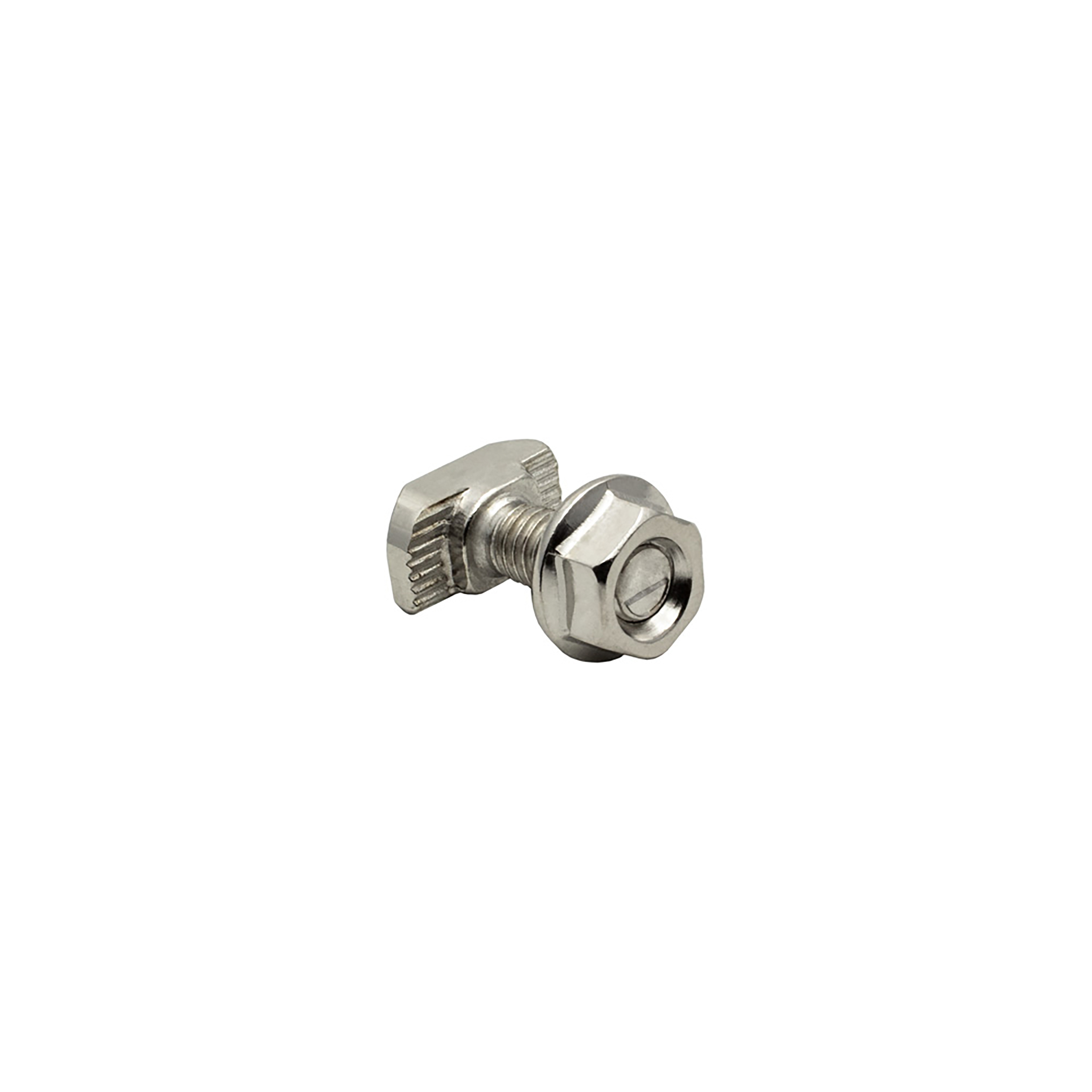Edelstahl Hammerkopfschraube T-Schraube M6 25mm Nut 8 Aluprofil 30-er 1 Stück + Mutter