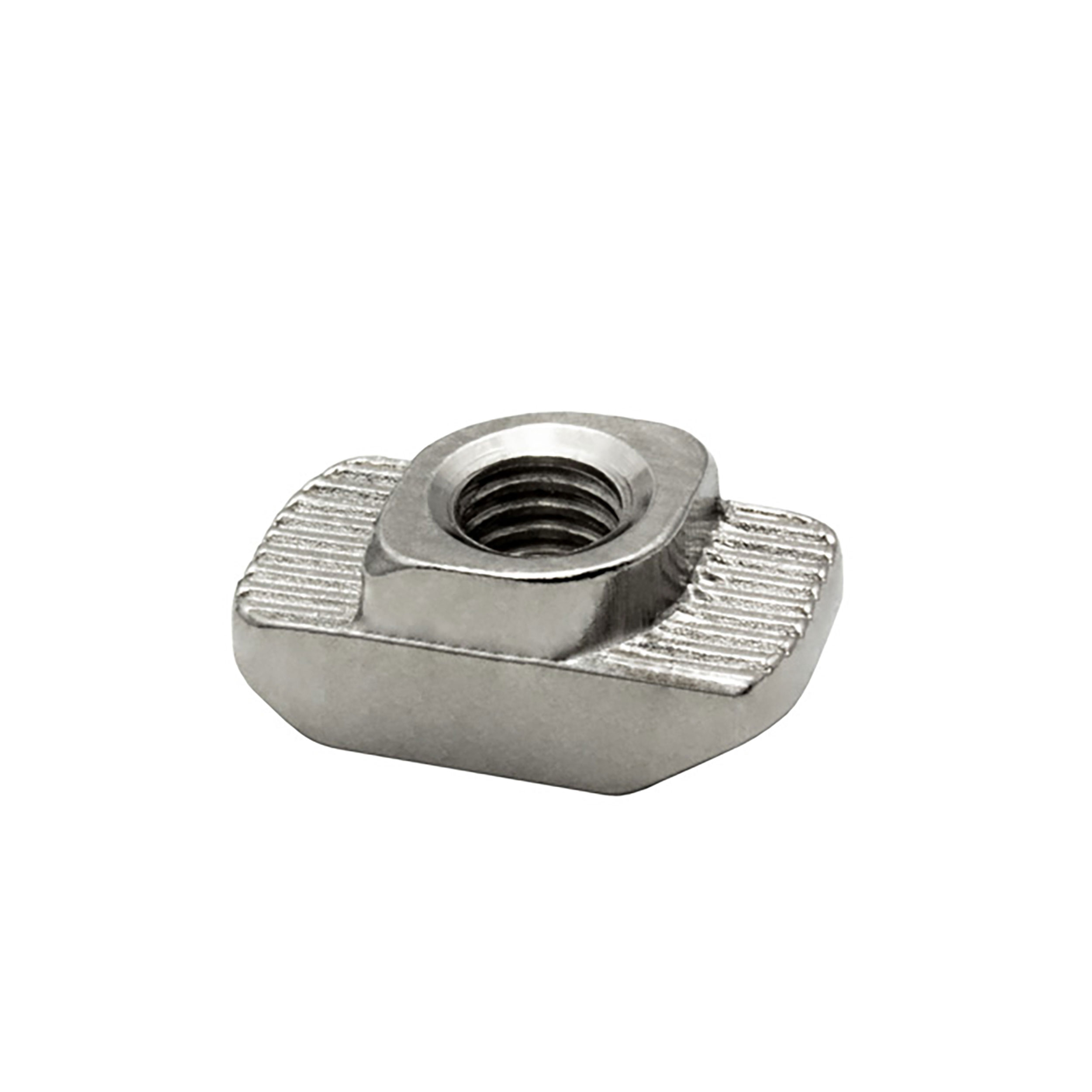 Edelstahl Hammermutter Nutenstein M6 Nut 10 für Aluprofil 45-er - 1 Stück
